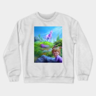 Anais and the Unicorn Crewneck Sweatshirt